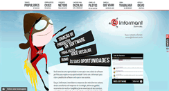 Desktop Screenshot of informant.com.br