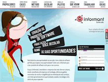 Tablet Screenshot of informant.com.br